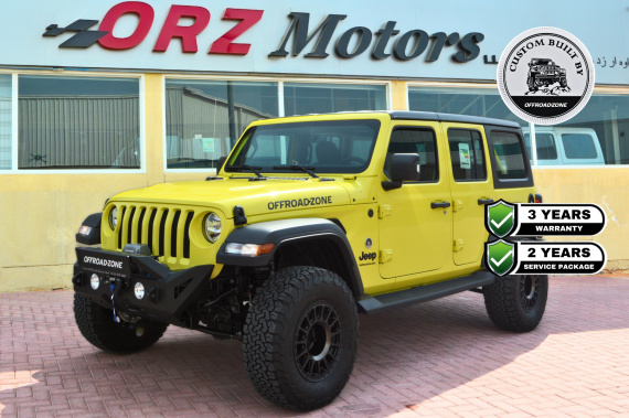 2023 Jeep Wrangler 4DR Sport Plus - Yellow (ORZ Stage 2 Edition)