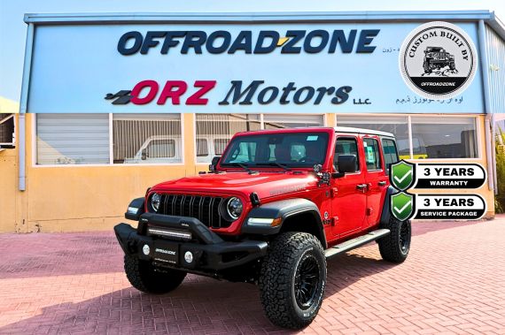 2024 Jeep Wrangler 4DR Sport - Red