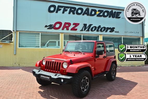 2011 JEEP WRANGLER 2DR SAHARA - RED