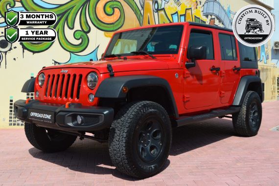 2016 Jeep Wrangler 4DR Sport - Red