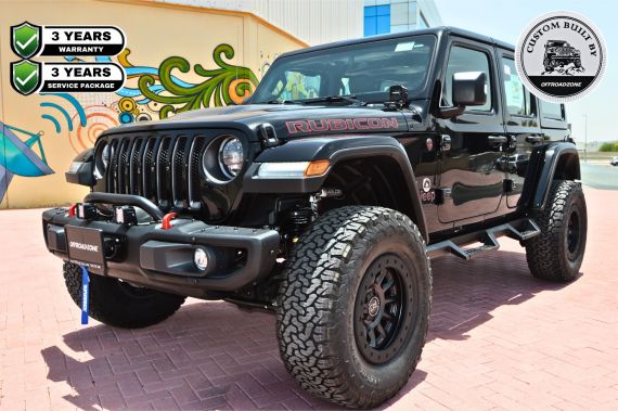 2023 JEEP WRANGLER 4DR RUBICON - BLACK