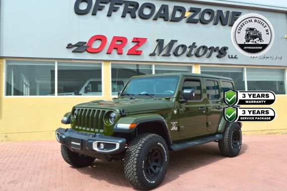2023 JEEP WRANGLER 4DR SAHARA PLUS - GREEN