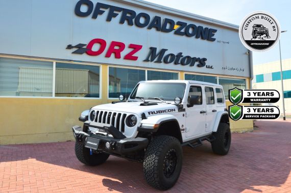 2023 Jeep Wrangler 4DR Rubicon - White (ORZ Stage 3 Edition)