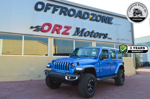 2023 Jeep Wrangler 4DR Sahara Plus - Blue