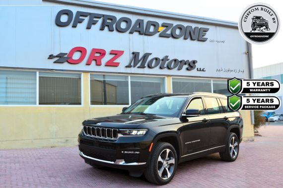 2023 GRAND CHEROKEE LIMITED PLUS- BLACK 5 Years Warranty and Service Package