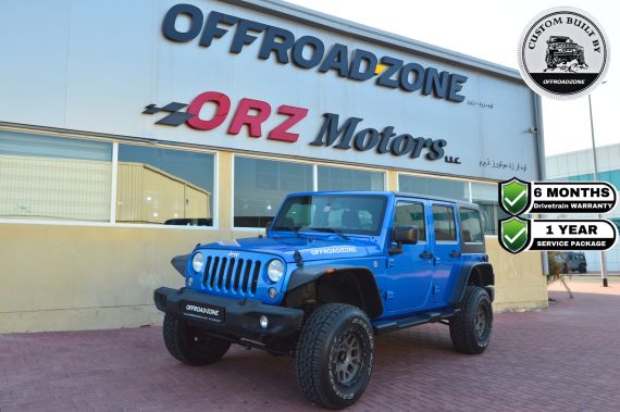 2015 Jeep Wrangler 4DR Sport - Blue