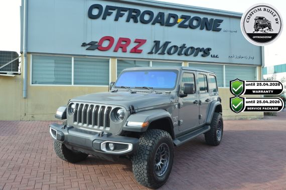 2023 Jeep Wrangler 4DR Sahara Plus - Sting Grey (Modified)