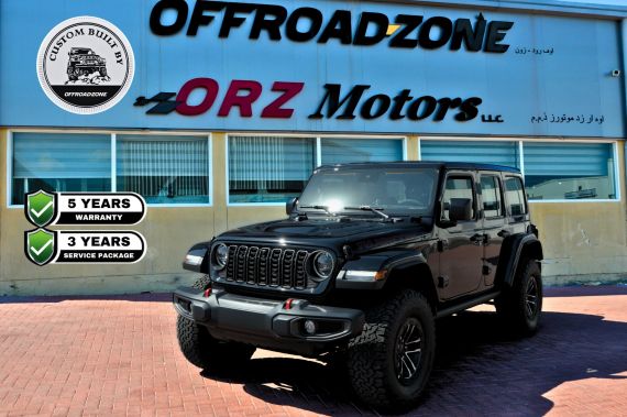 2024 Jeep Wrangler 4DR Rubicon Black