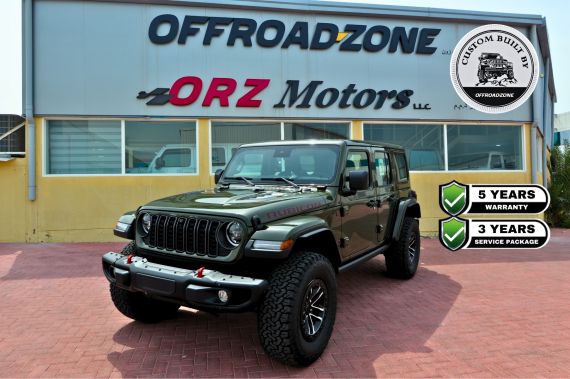 2024 Jeep Wrangler 4DR Rubicon Sarge Green