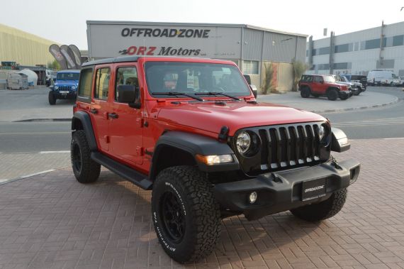 A Beautiful 2021 Jeep JLU Sport Plus Stage 1