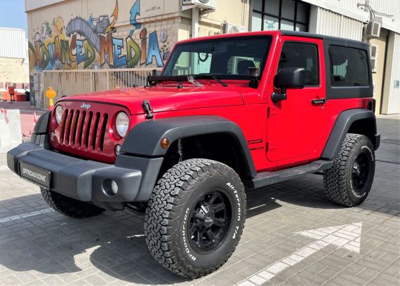 2014 Jeep Wrangler 2DR Sport - Red