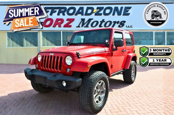 2014 JEEP WRANGLER 2DR RUBICON - RED